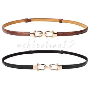 COPY - ✨NEW Skinny Thin Waist Leather Belts
